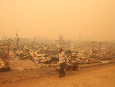 Πύρινη λαίλαπα στην Χιλή - 9 νεκροί και 2,7 εκ. καμένα στρέμματα γης